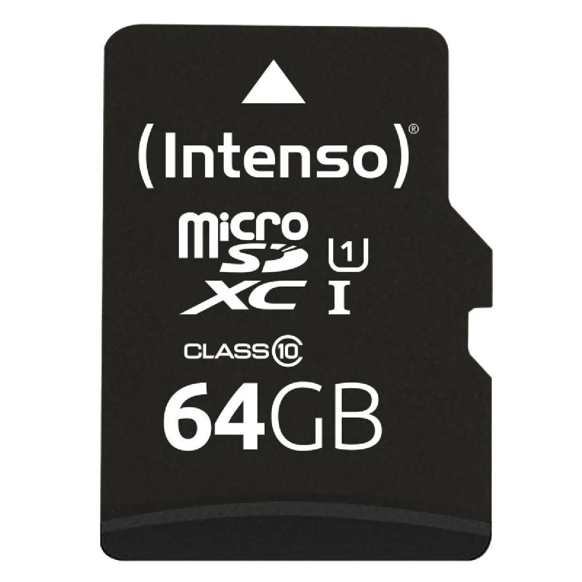 Intenso Carte Mémoire Micro Sd Avec Adaptateur 64 Gb