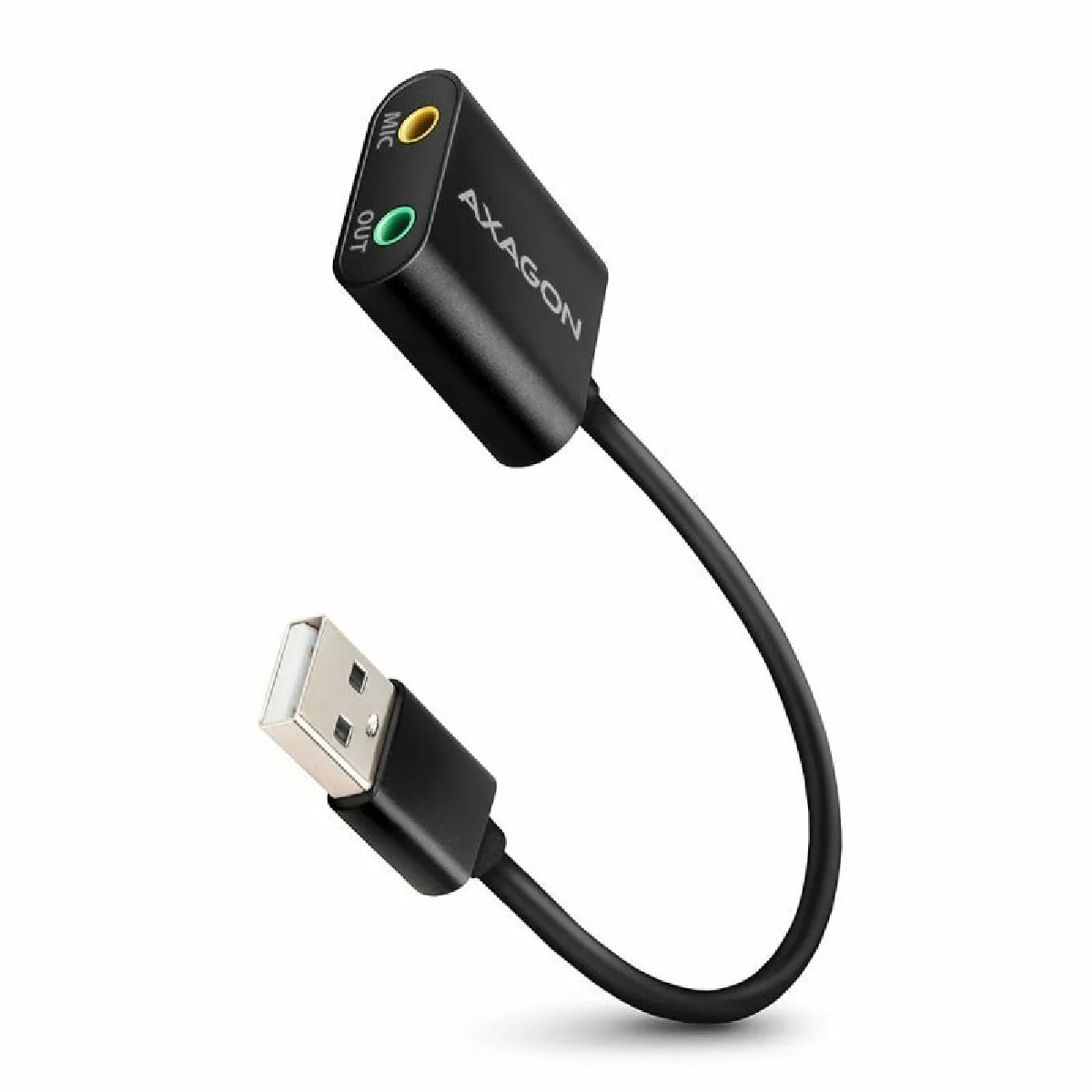 Generique Axagon Carte Son, Externe, Stéréo, Usb 2.0, 15 Cm - Image 3