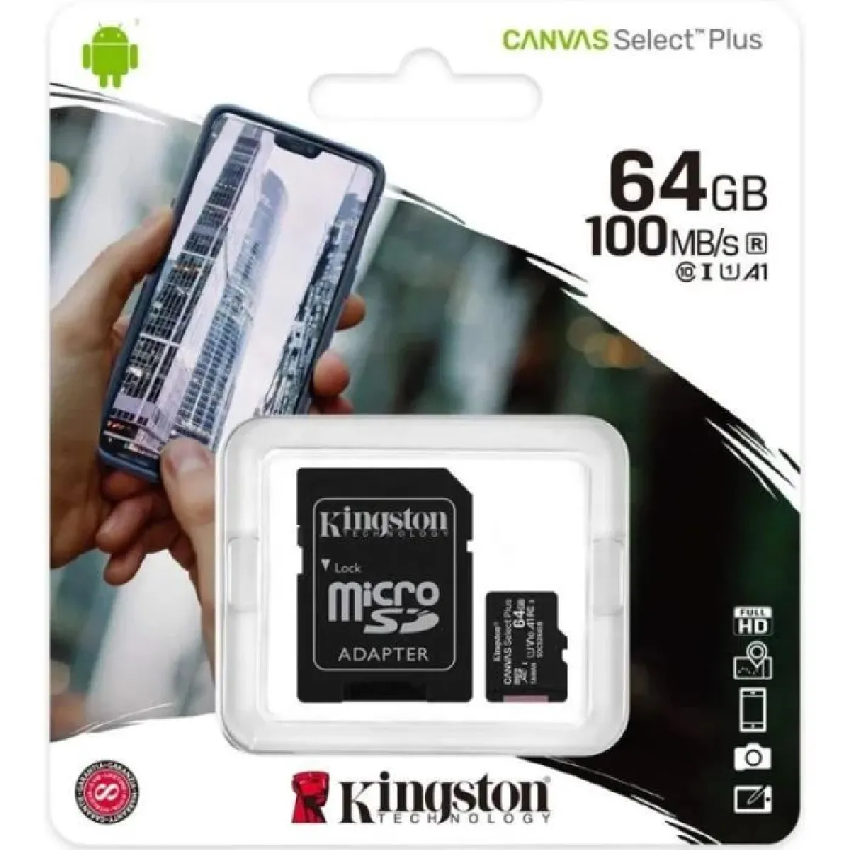 Kingston Canvas Select Plus 64 Go