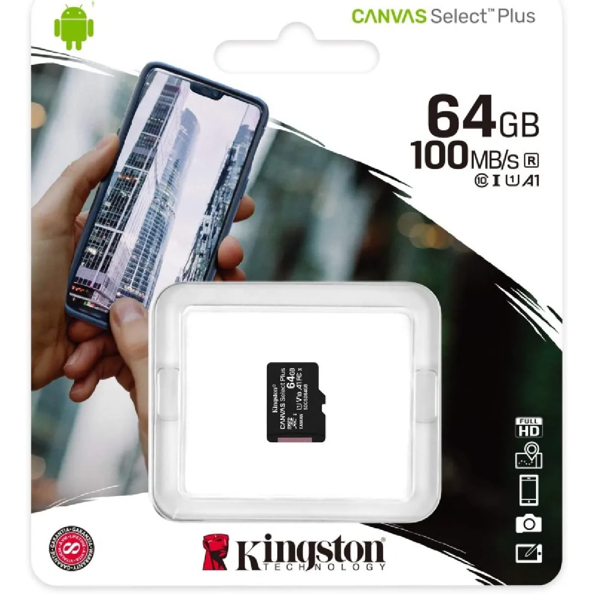Kingston Canvas Select Plus 64 Go