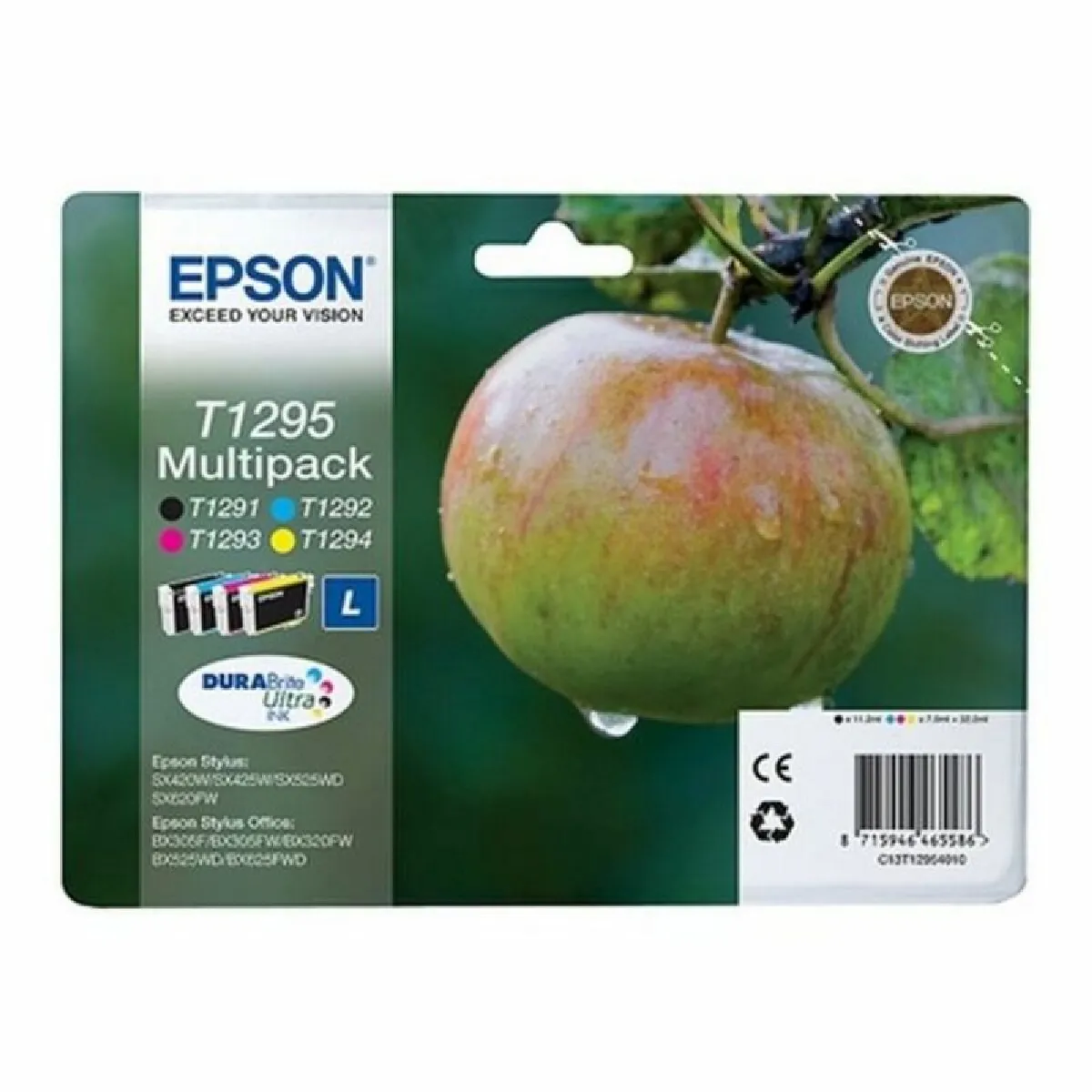 Pack de Cartouche d'encre Epson Cadenas 4 couleurs - vue 5
