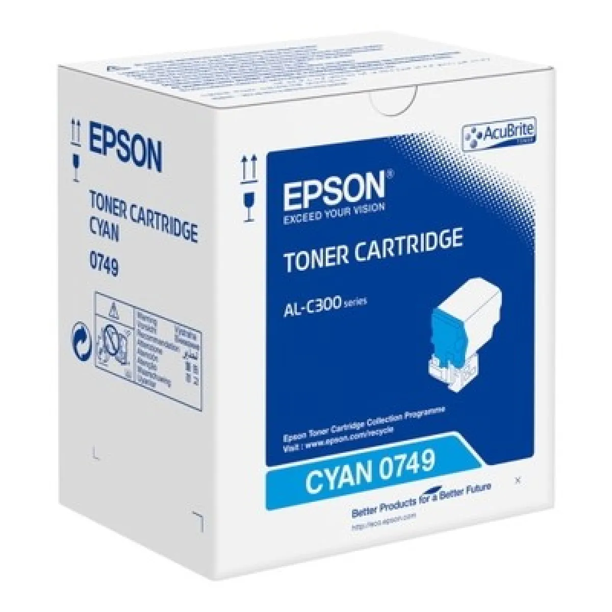 Toner EPSON C13S050749 AL-C300 - Cyan