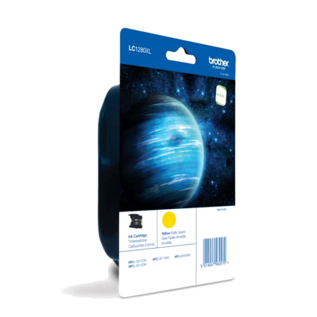 Brother LC1280XL Cyan Jaune - vue 4