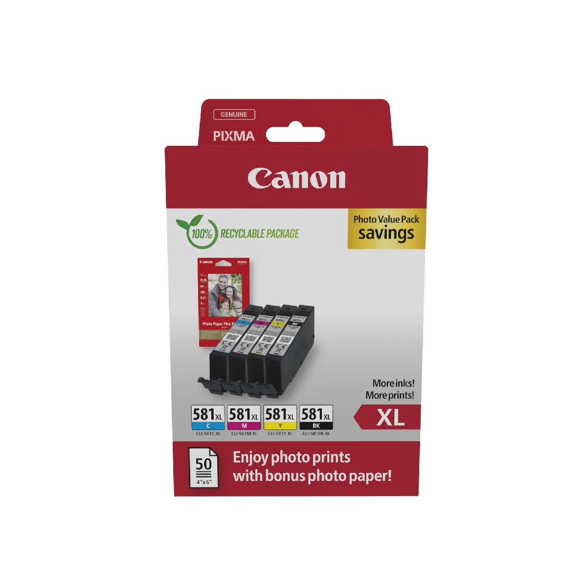 Canon 2052C006 === Cartouche couleur original