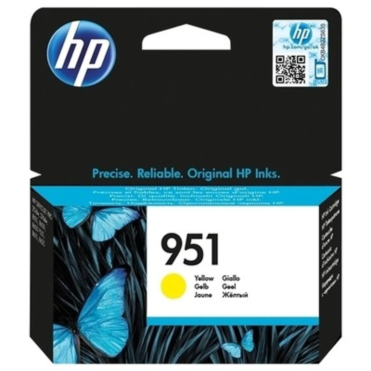 HP N°951 - Cartouche d'encre CN052AE - Jaune