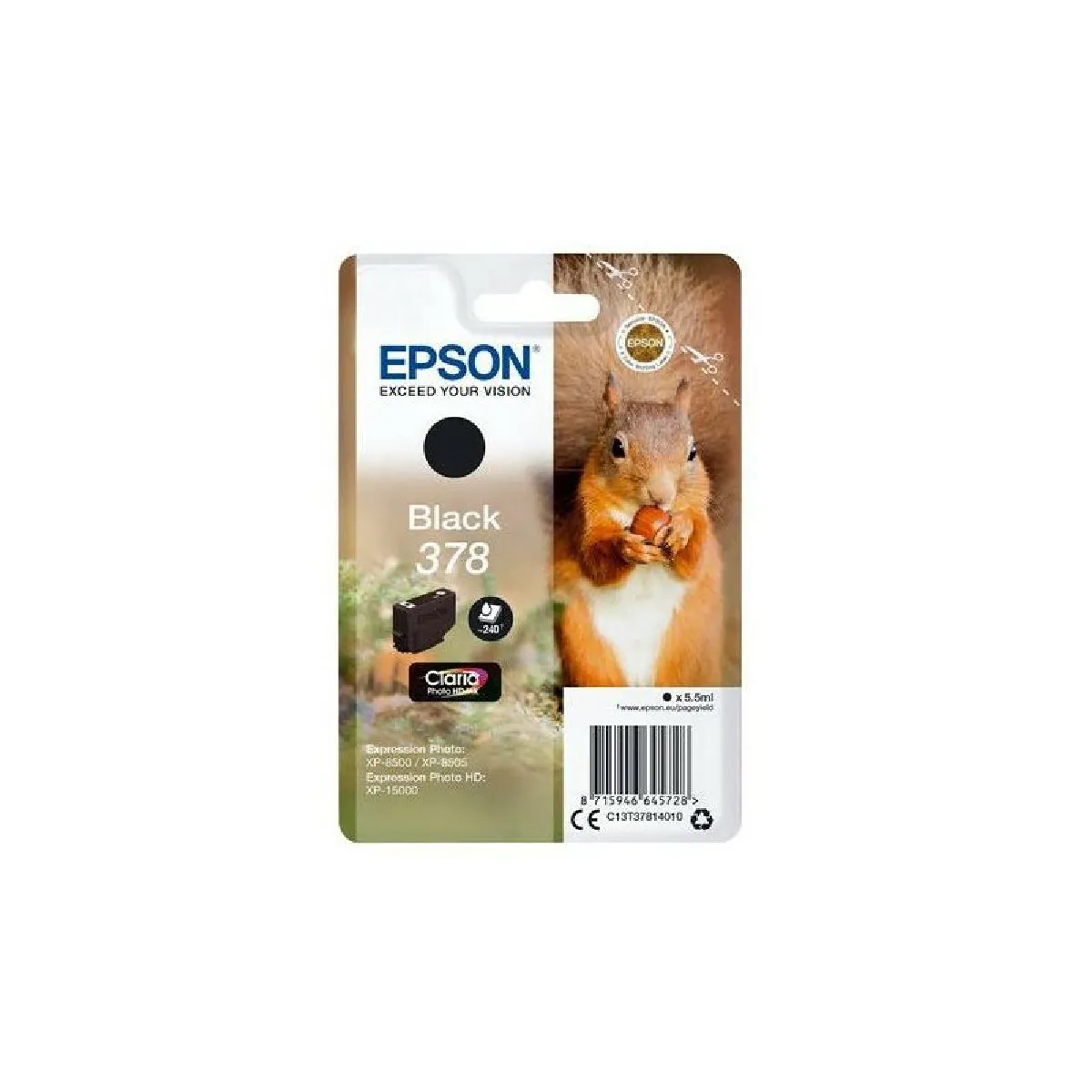 EPSON Cartouche Encre Epson Ecureuil Noir EPSON Cartouche Encre Epson Ecureuil Noir