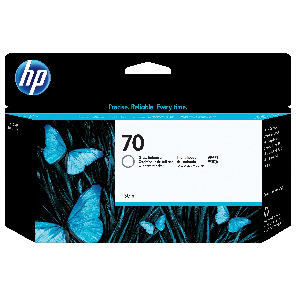 Hp Cartouche d'encre HP 70 - Transparent