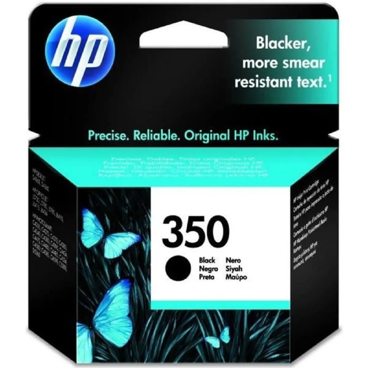 HP 350 cartouche d'encre noir authentique