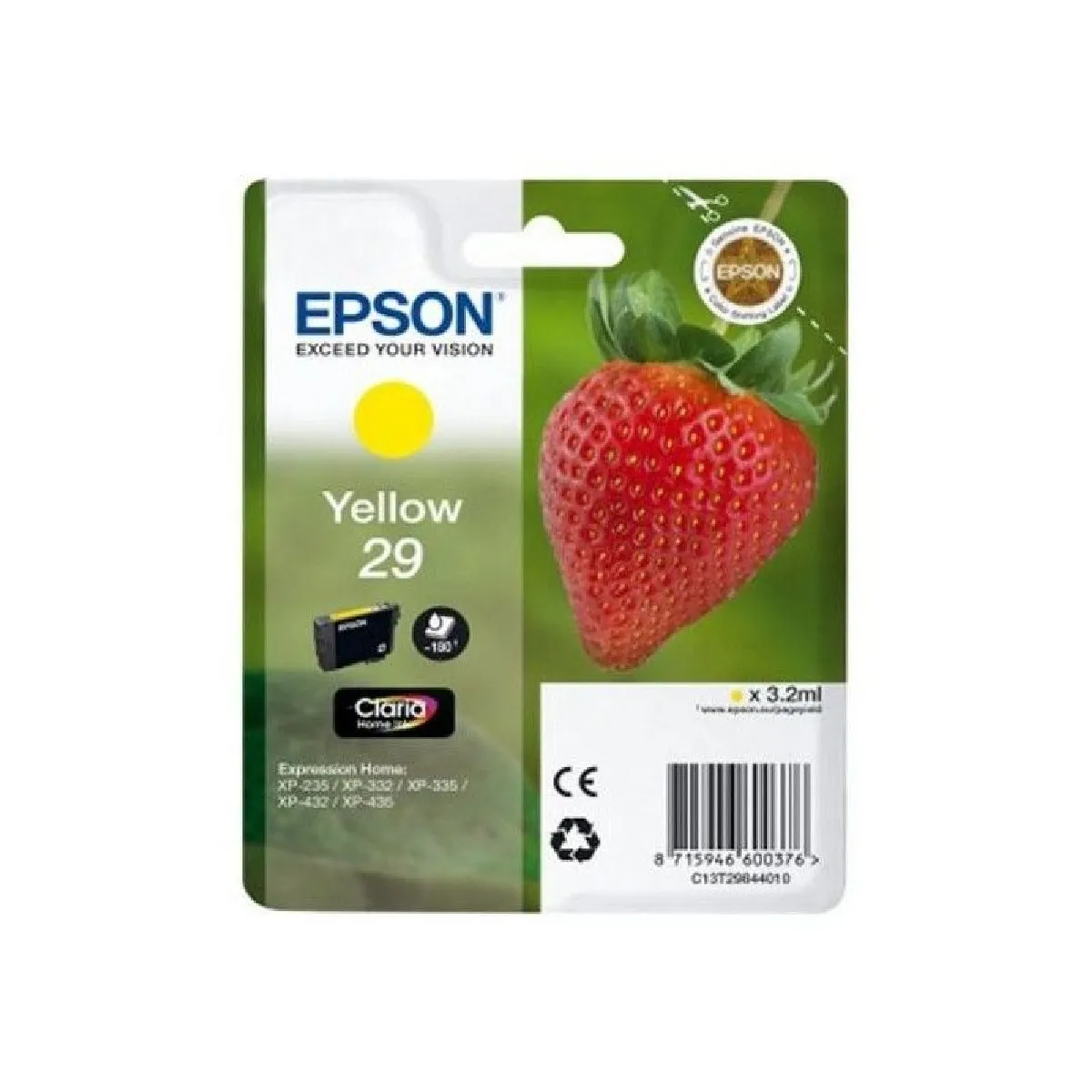 Epson Cartouche d'encre 29 Y Jaune