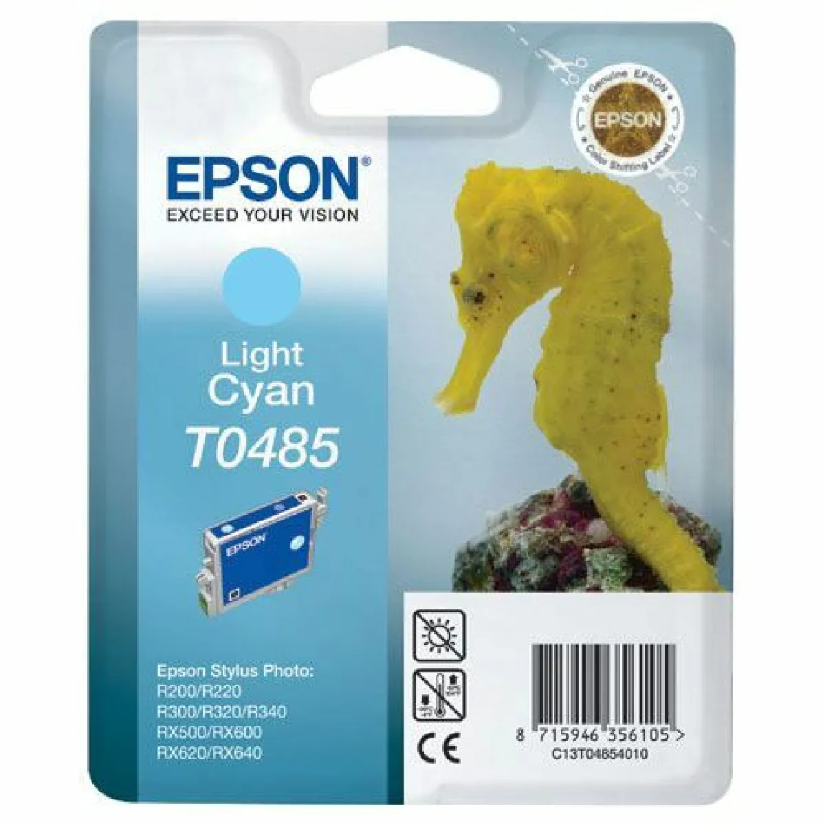 Epson T0485 Cyan Cl. - vue 4