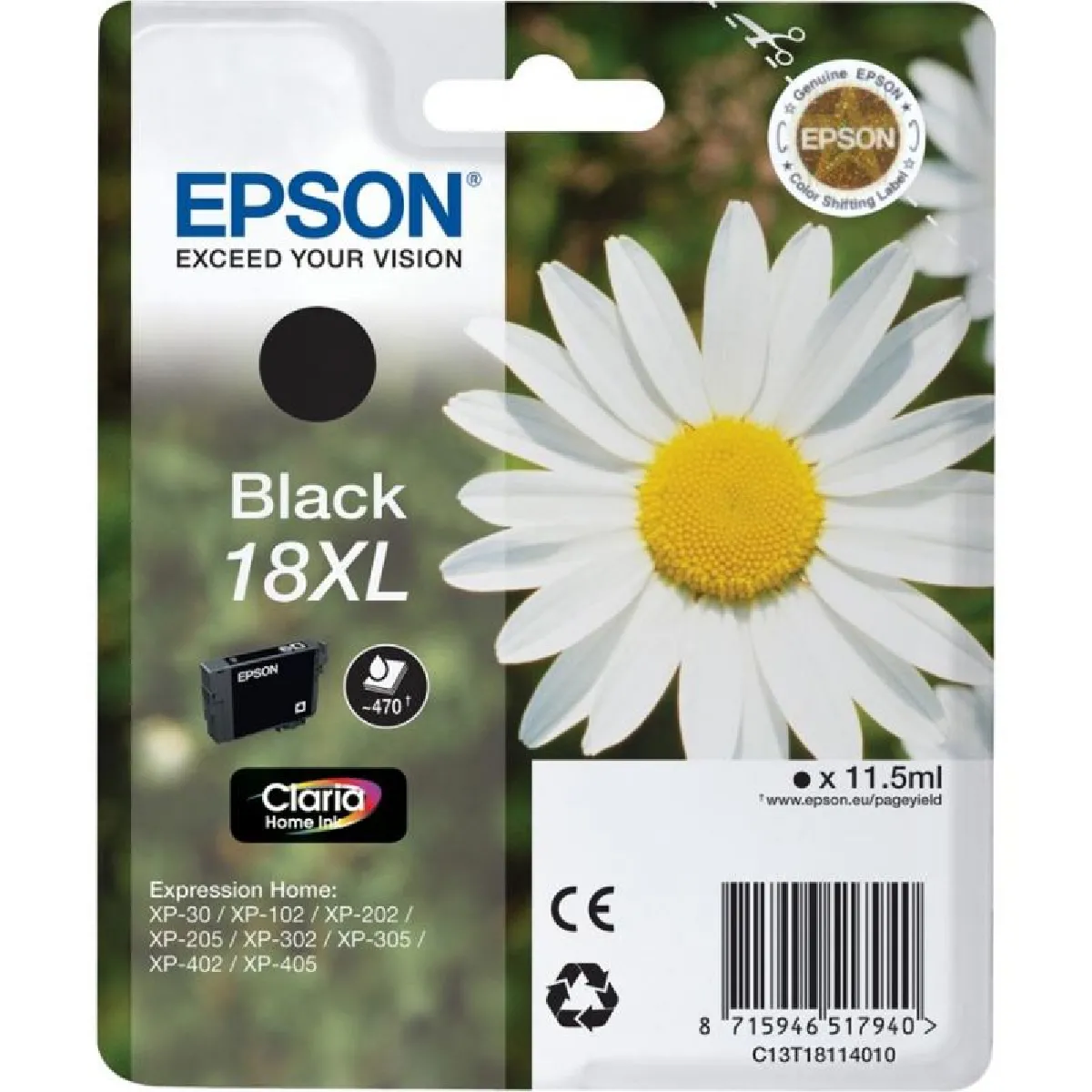 Epson T1811XL Cartouche - vue 8