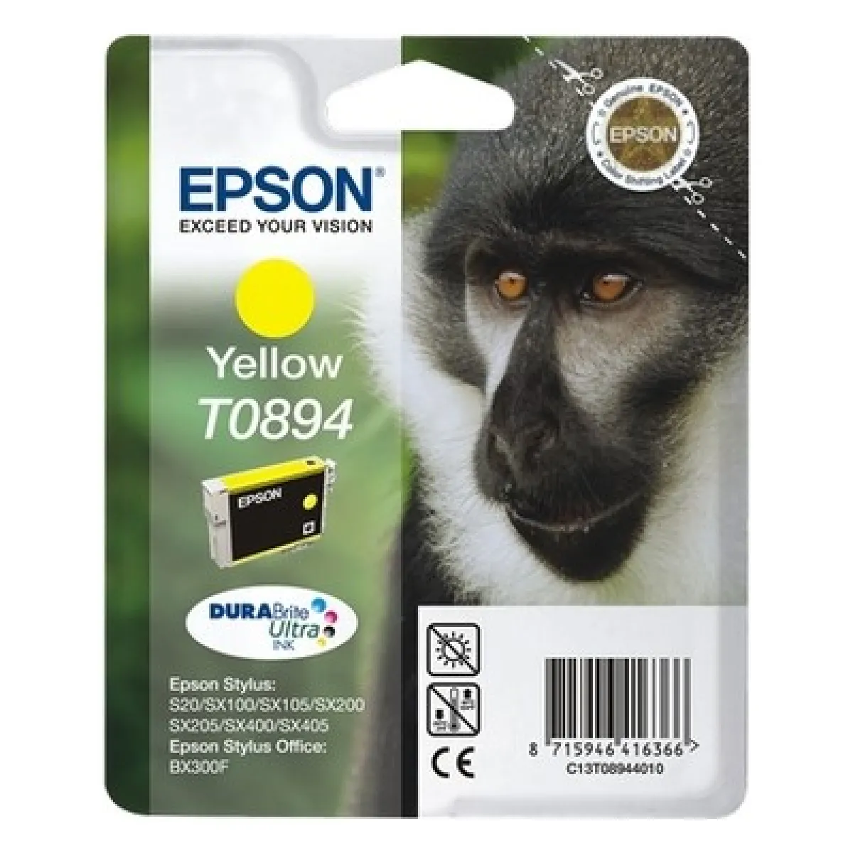 Epson T0894 Cartouche Jaune Singe