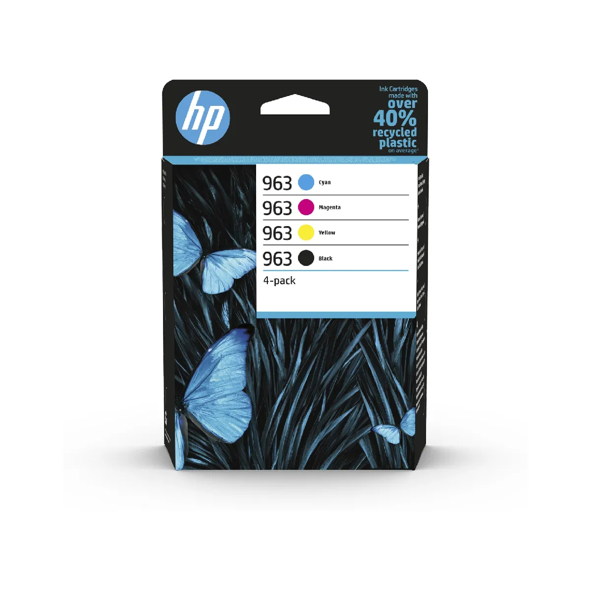 HP 963 CMYK Original Ink Cartridge 4-Pack