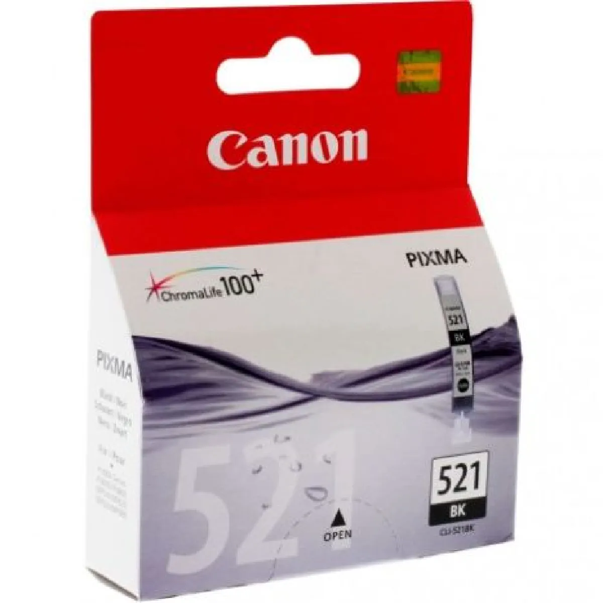 Canon CLI 521BK - vue 8