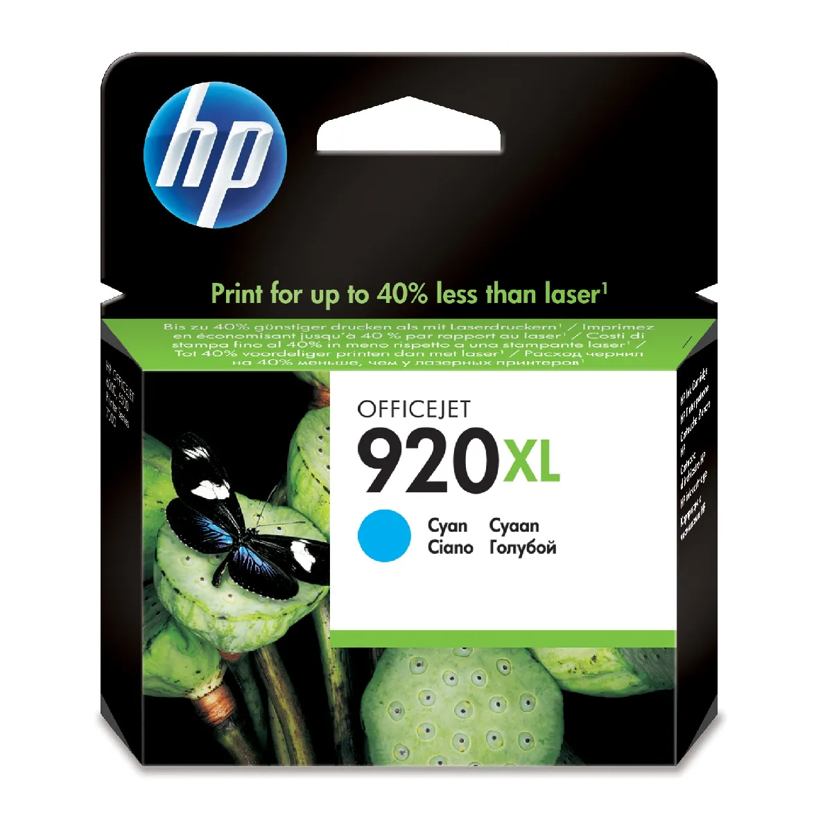 HP 920XL Cartouche Cyan Haute Capacité