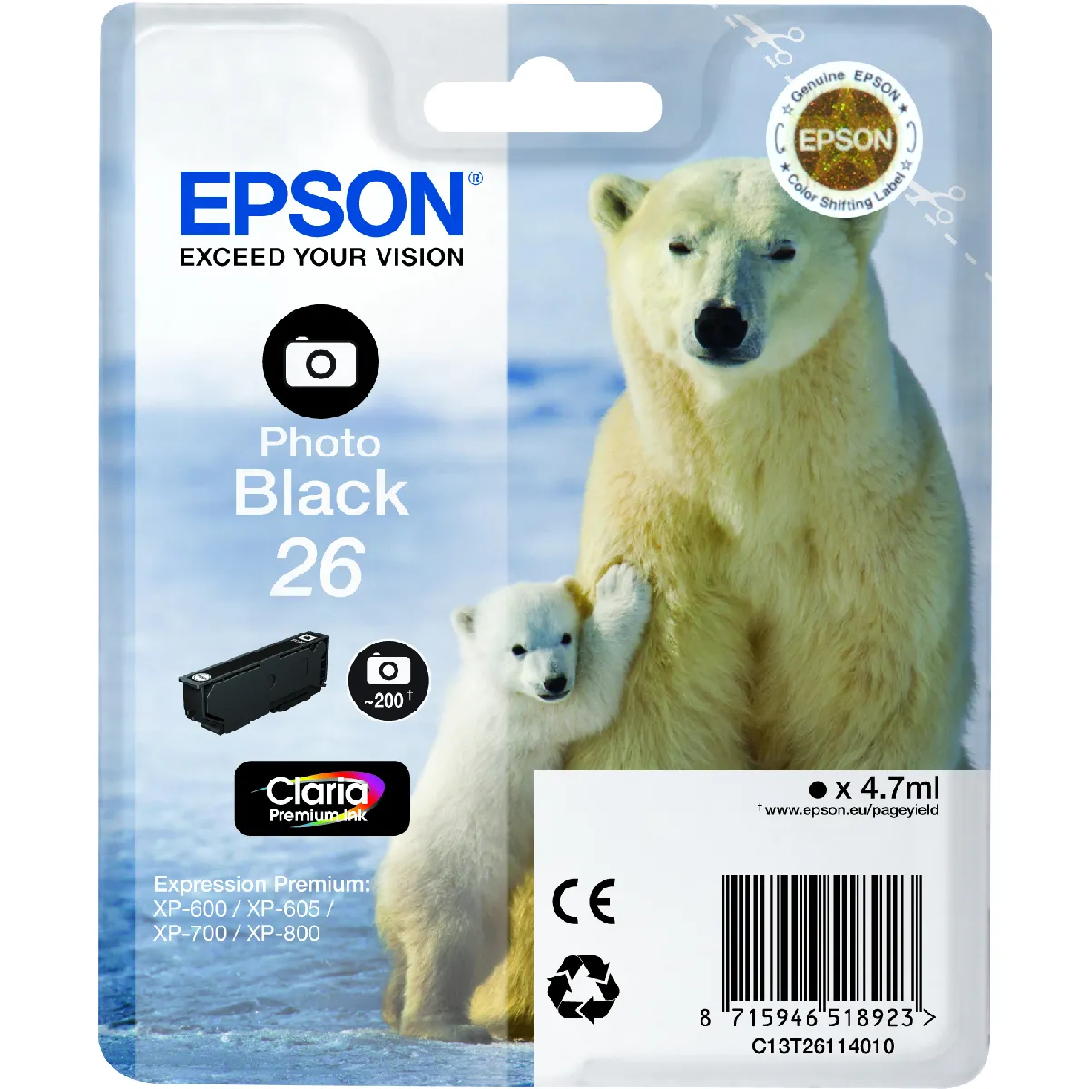 Epson Ours 26 Photo - vue 4