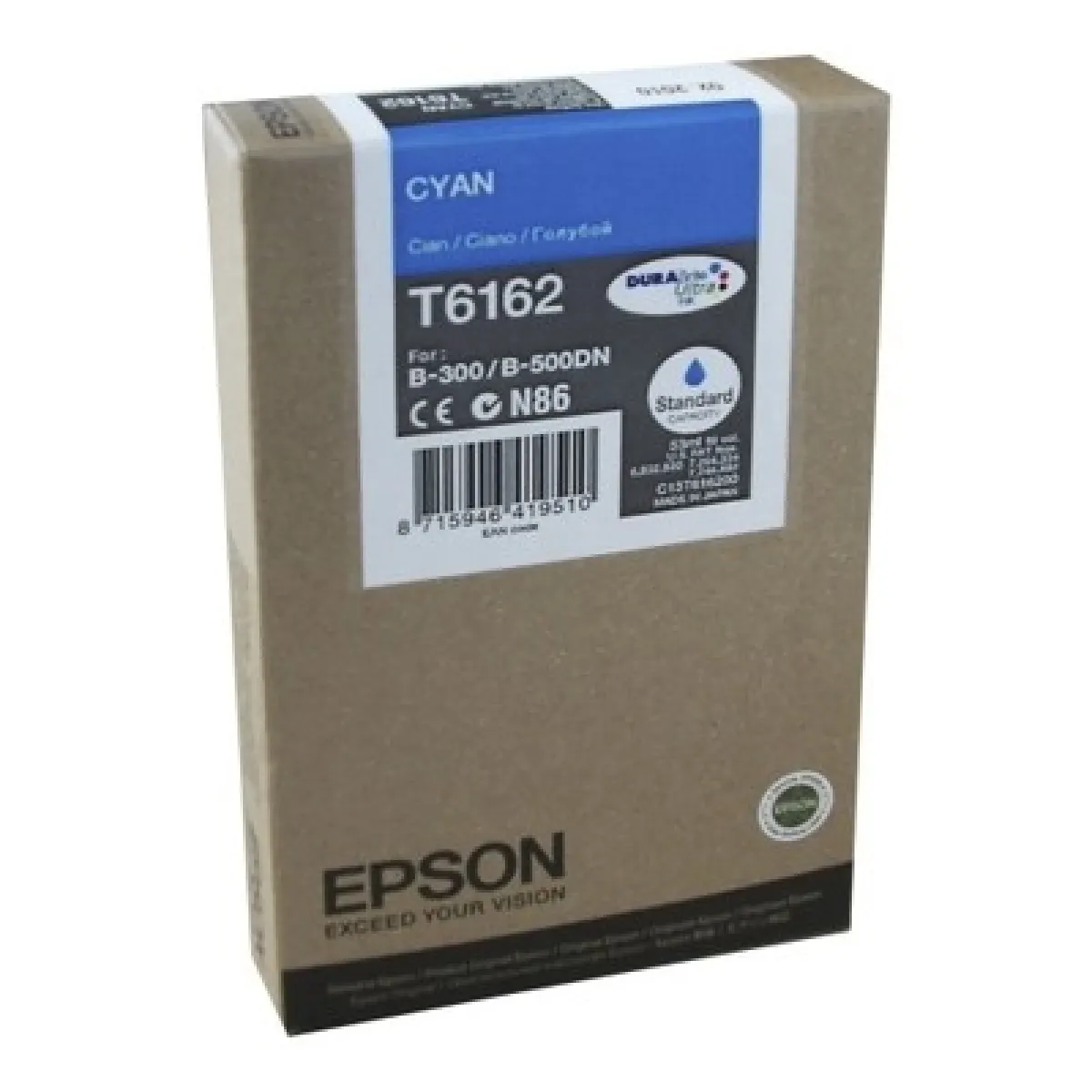 Epson T6162 Cyan - vue 4