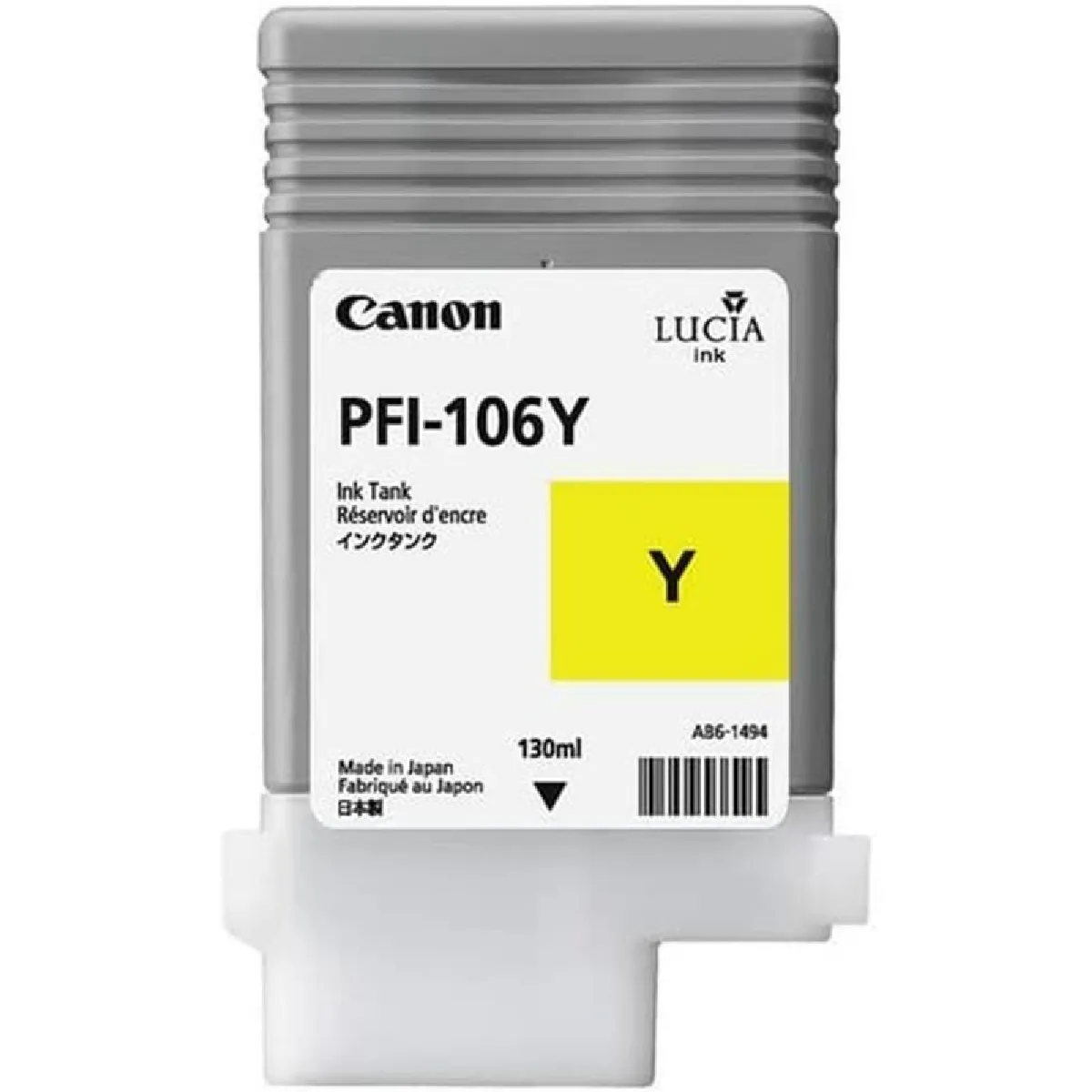 Canon PFI 106 Y Cartouche Jaune