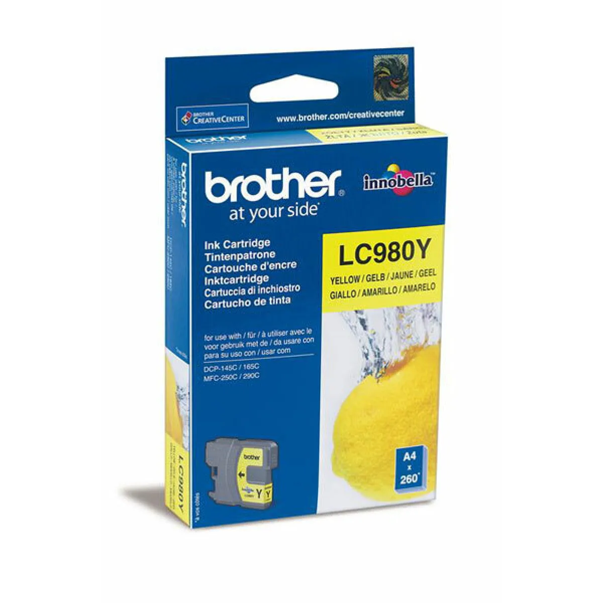 Brother LC980Y Jaune