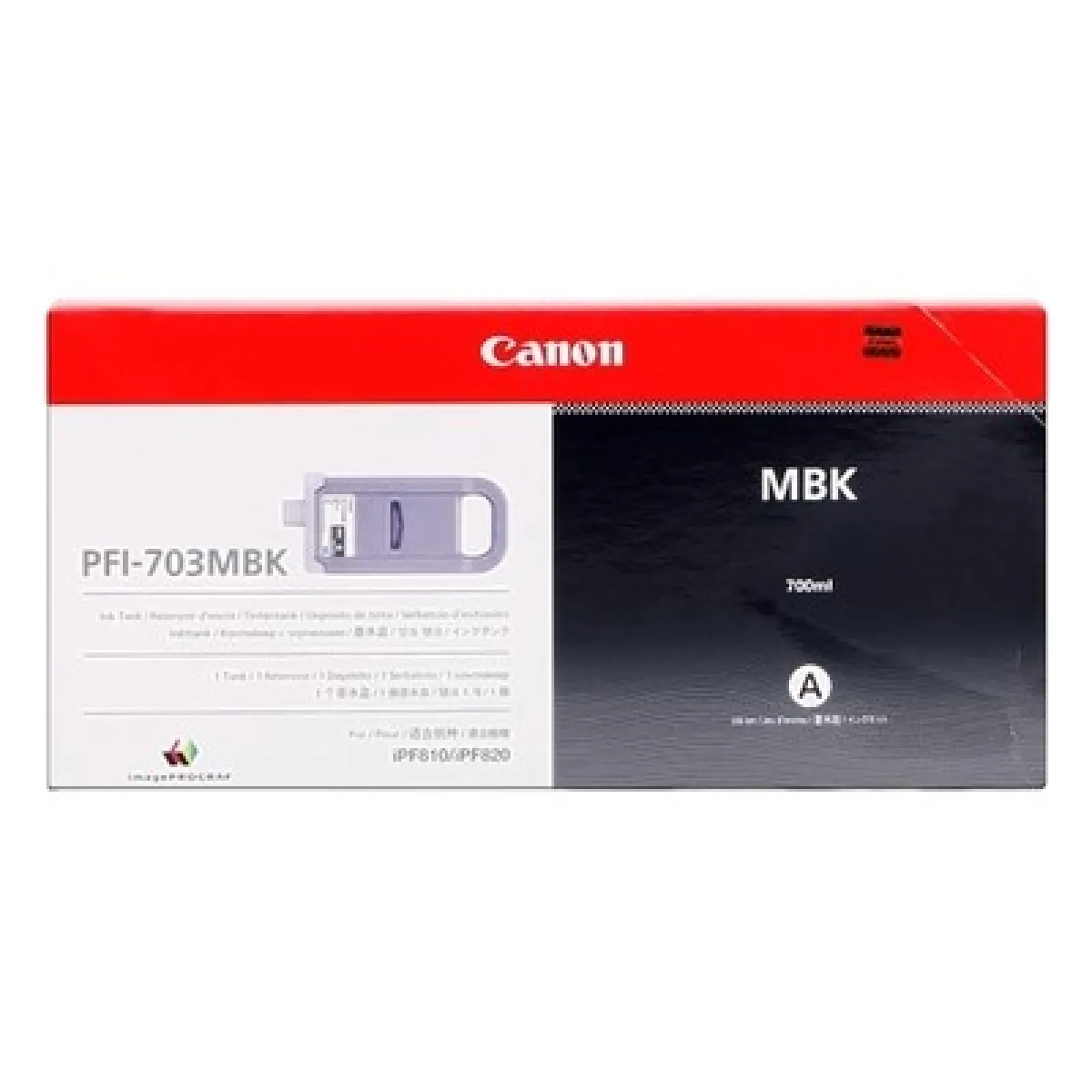 Canon PFI 703BK - vue 2