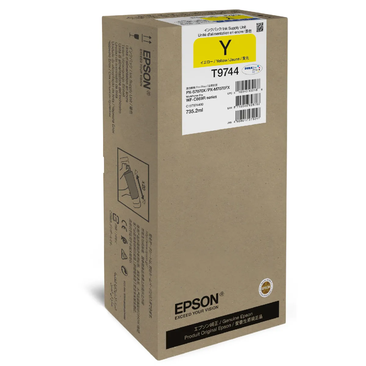 Epson Ink Cart T9743 - vue 8