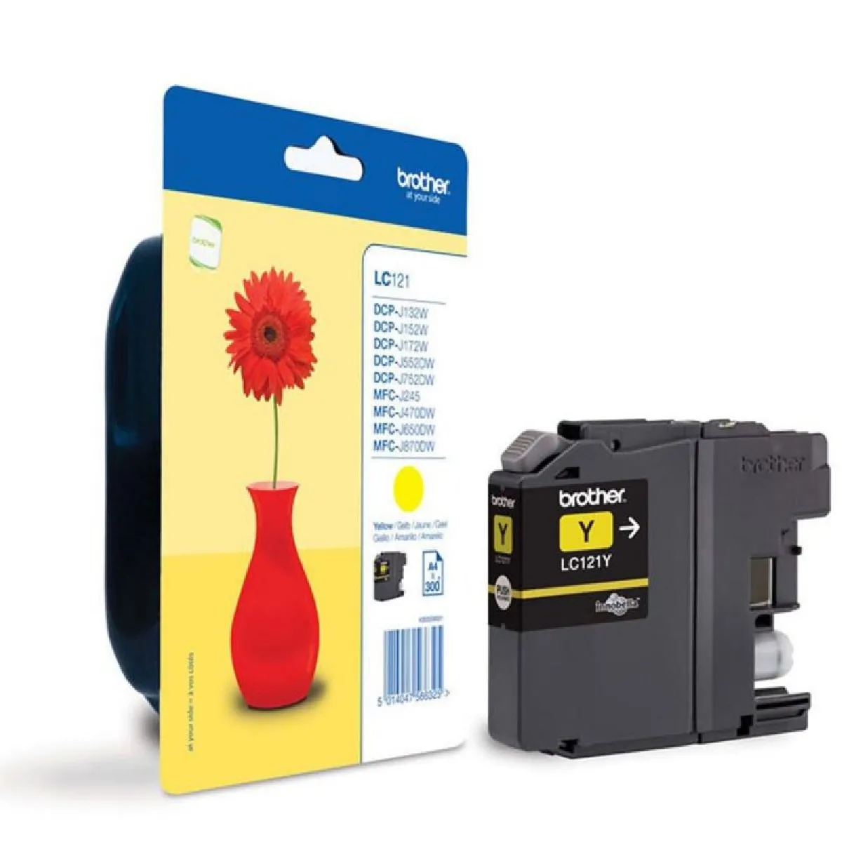 Brother LC121J Jaune - vue 2