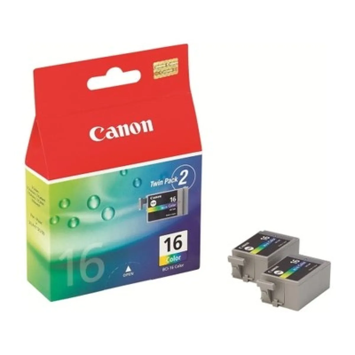 Canon BCI16 Pack 2 Cartouches Couleur