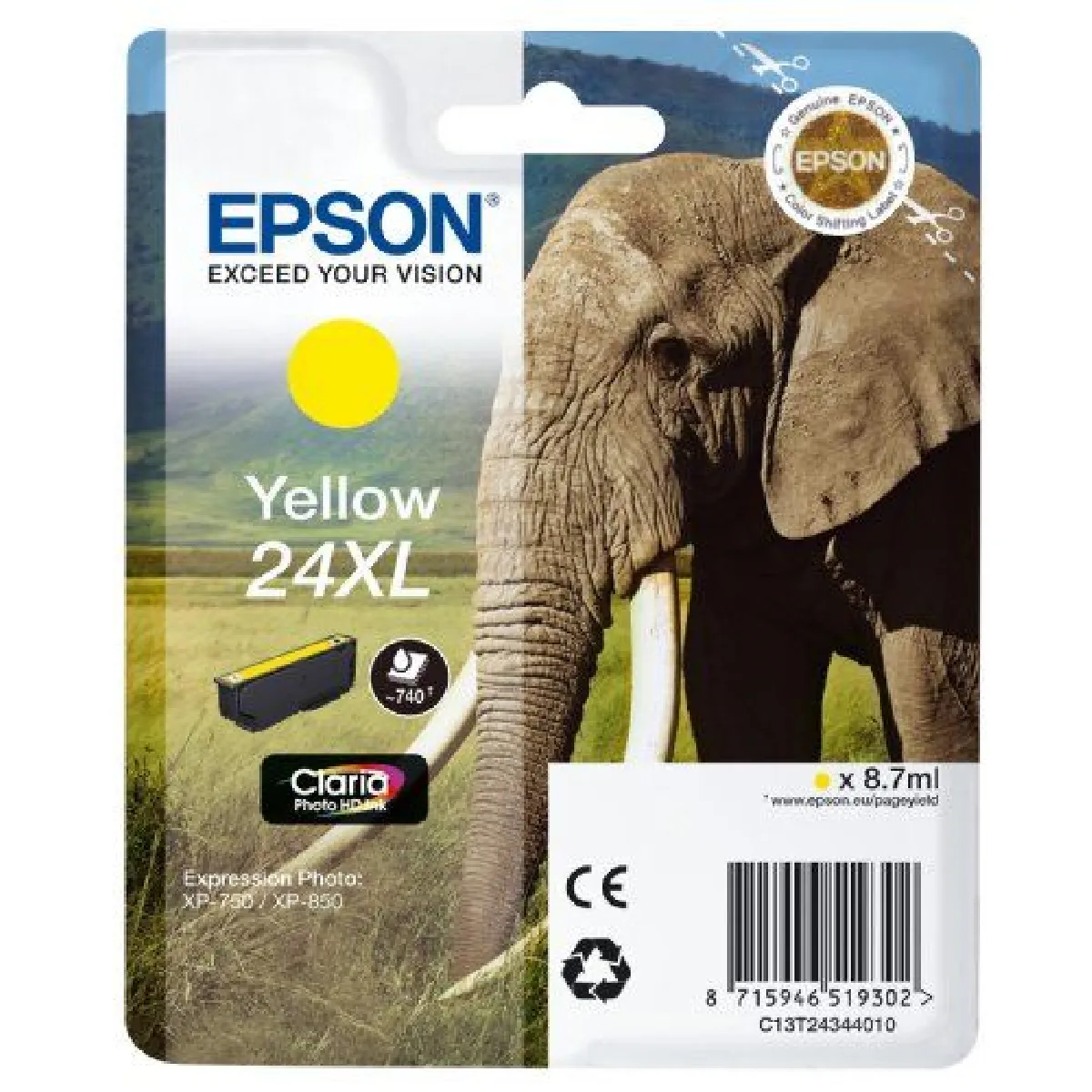 Epson T2434 Jaune - vue 1