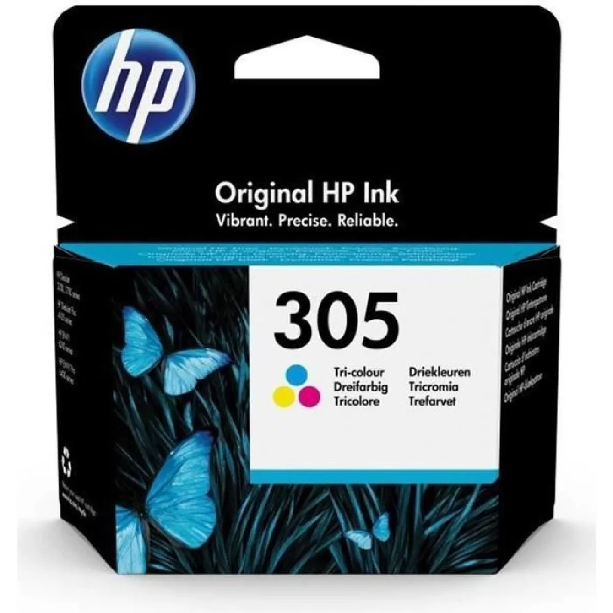 HP 305 (3YM60AE) - Cyan, Magenta et Jaune