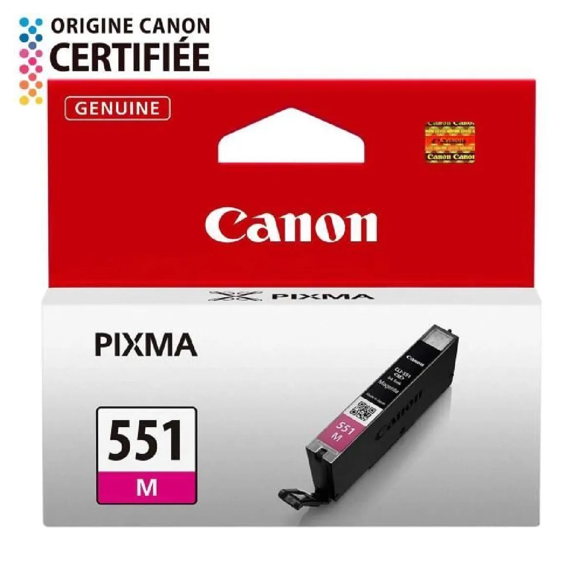Canon Cartouche d'encre Magenta capacité standard CLI-551M