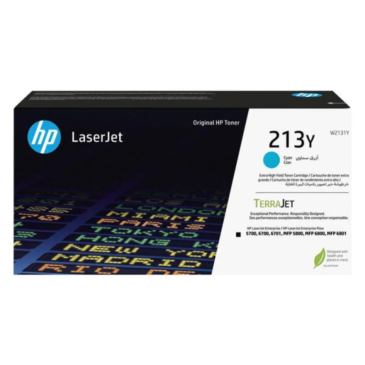 Hp cartouche laser TerraJet - Cyan