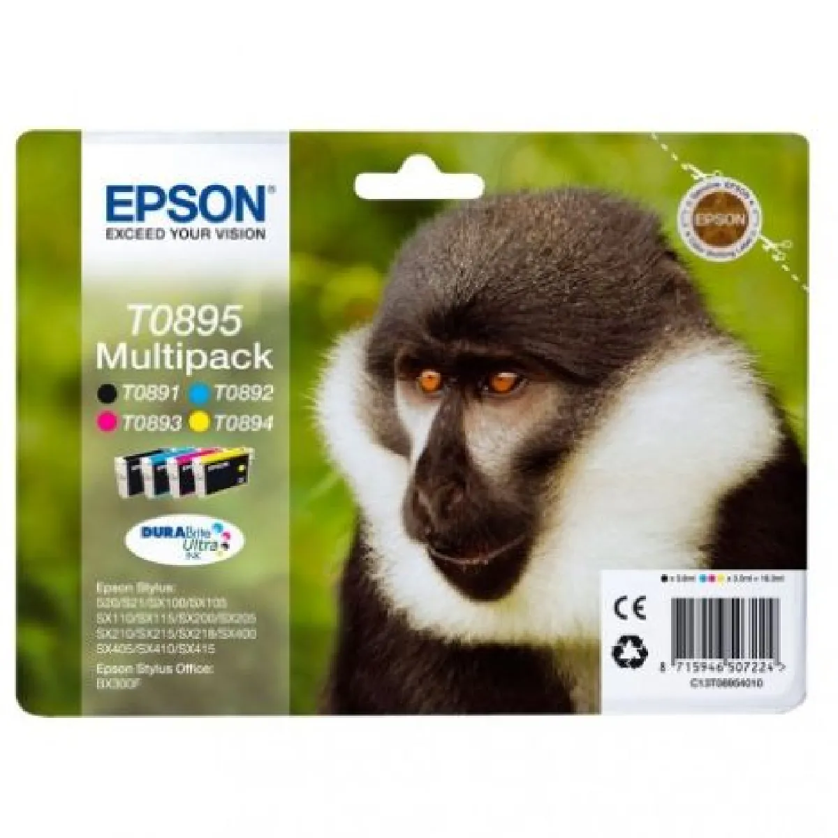 Epson T0895 BK+C+ +Y