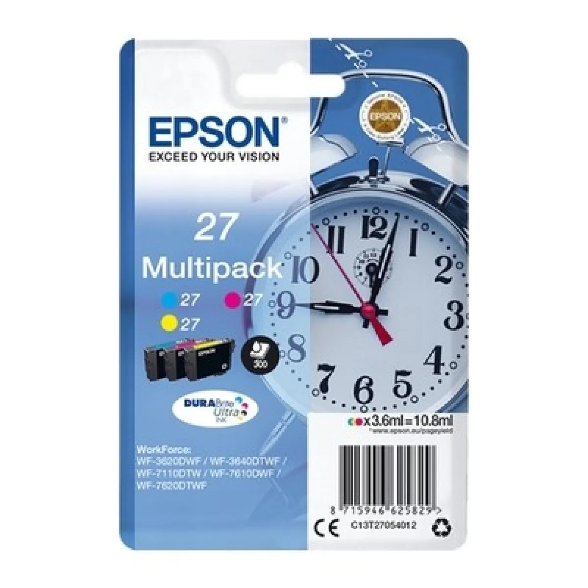 Epson 27C - Pack Cartouches Couleur
