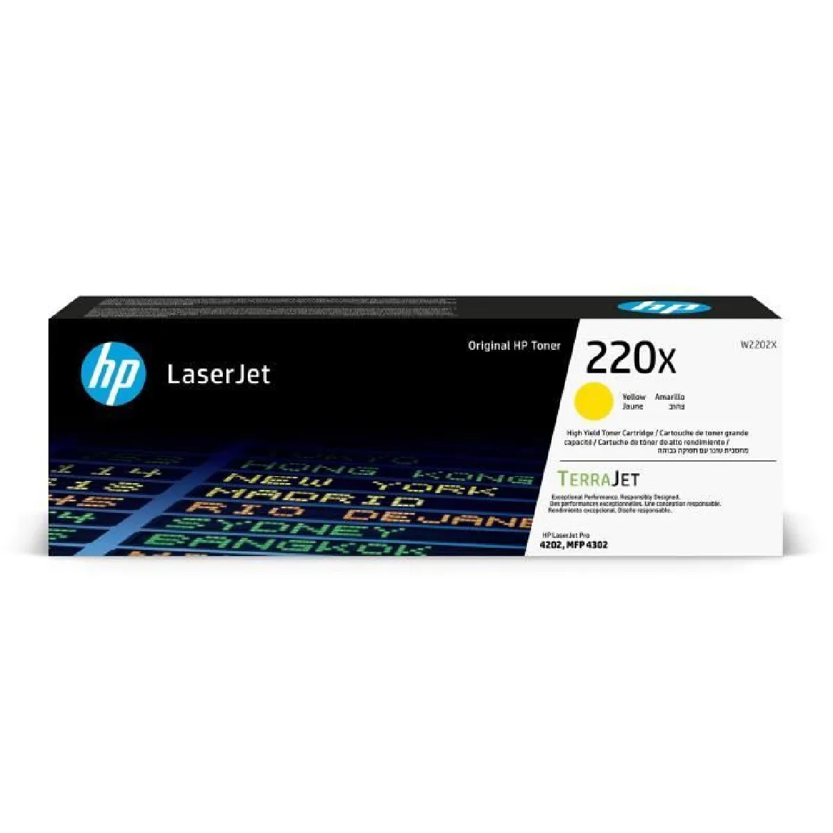 HP 220X (W2202X) - Jaune