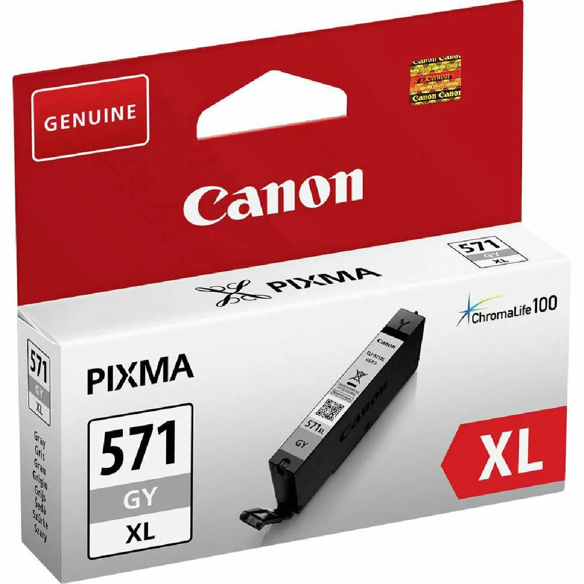Brother LC1280XLY Jaune - vue 3