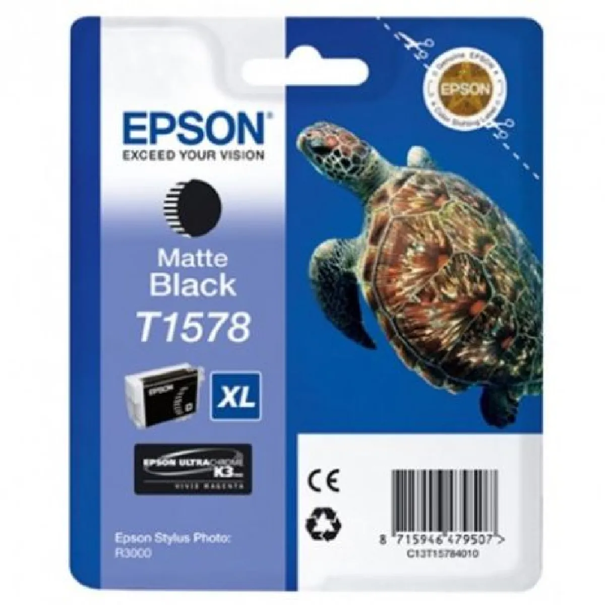 Epson T1578XL C13T1578401 - vue 2