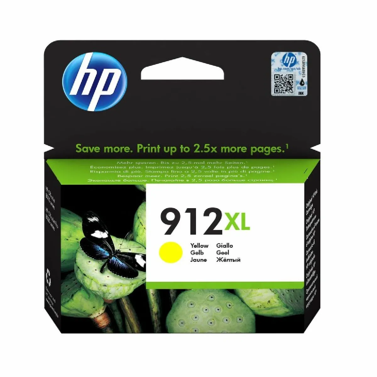 Cartouche D'encre Hp 912 Cyan Grande Capacité Authentique Hp