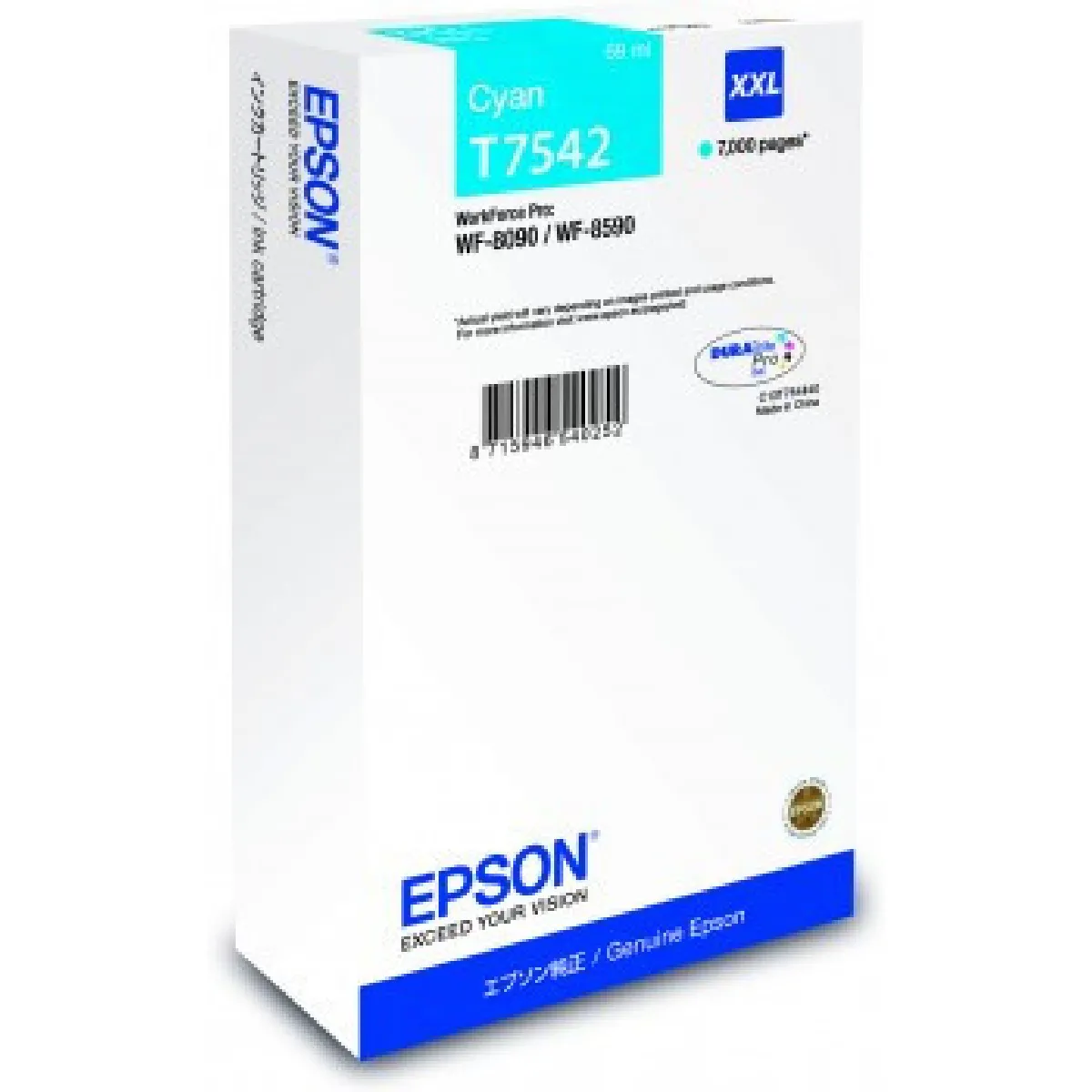 Epson T7542 Cyan - vue 9