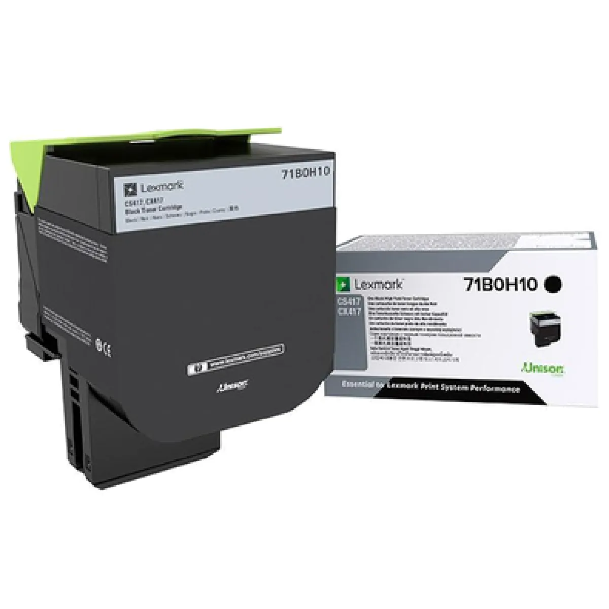 Lexmark Noir X417 - À Rendement Élevé - Original - Cartouche De Toner Lccp - Pour Cs417dn, Cx417de - Image 3
