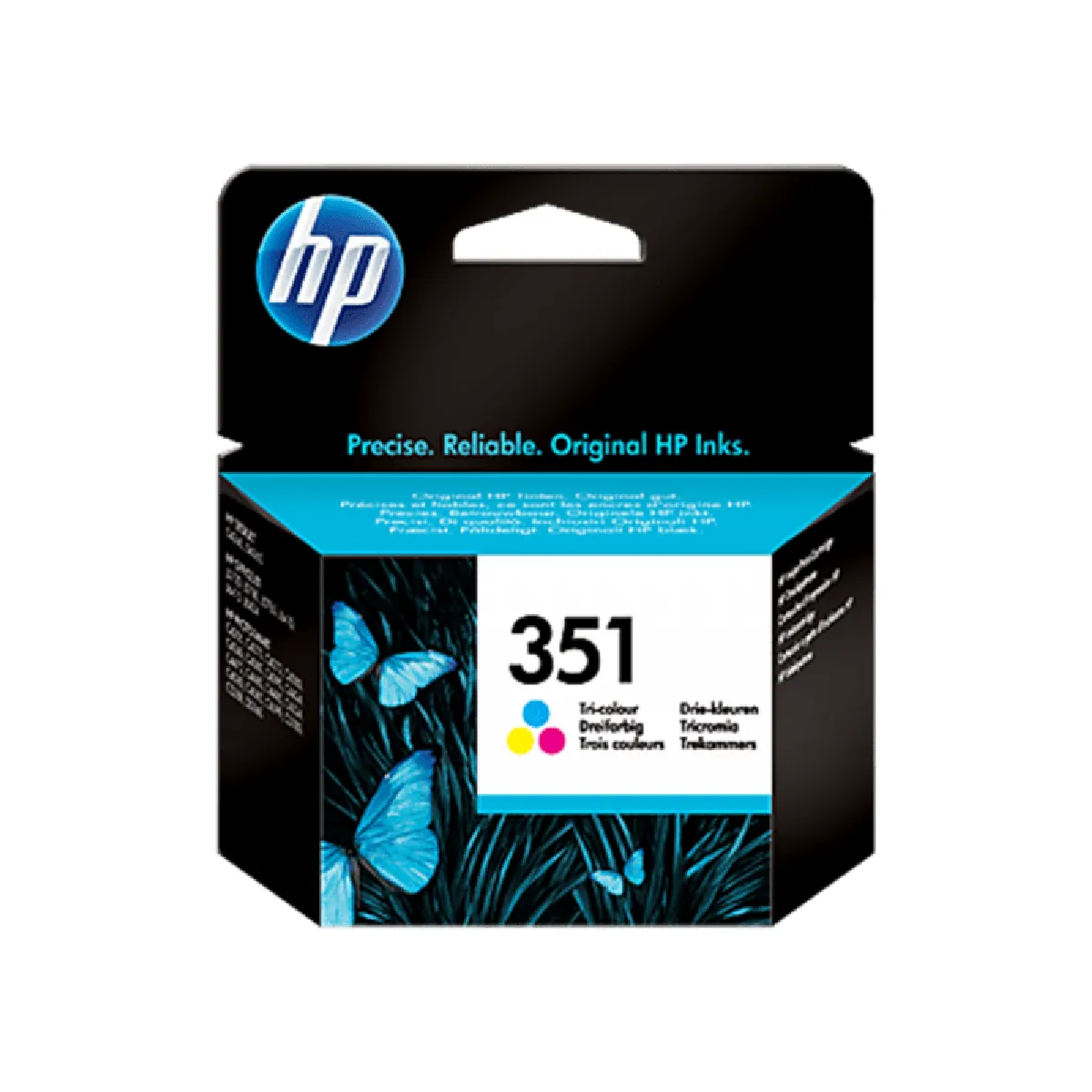 HP 351 CB337EE Cyan et Jaune