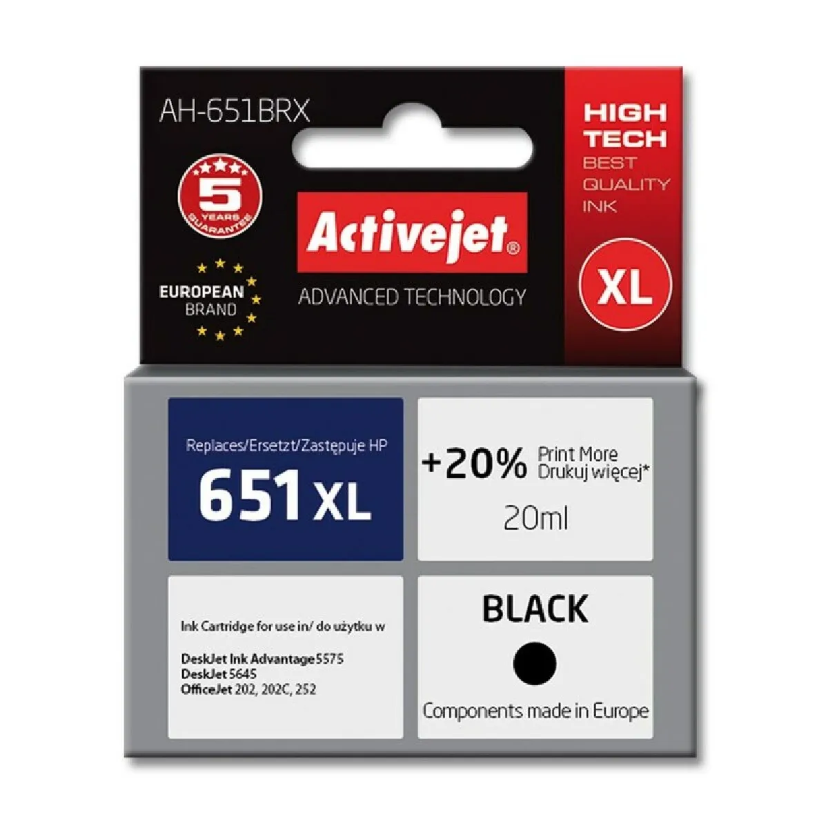 Activejet Cartouche d'encre compatible - vue 2