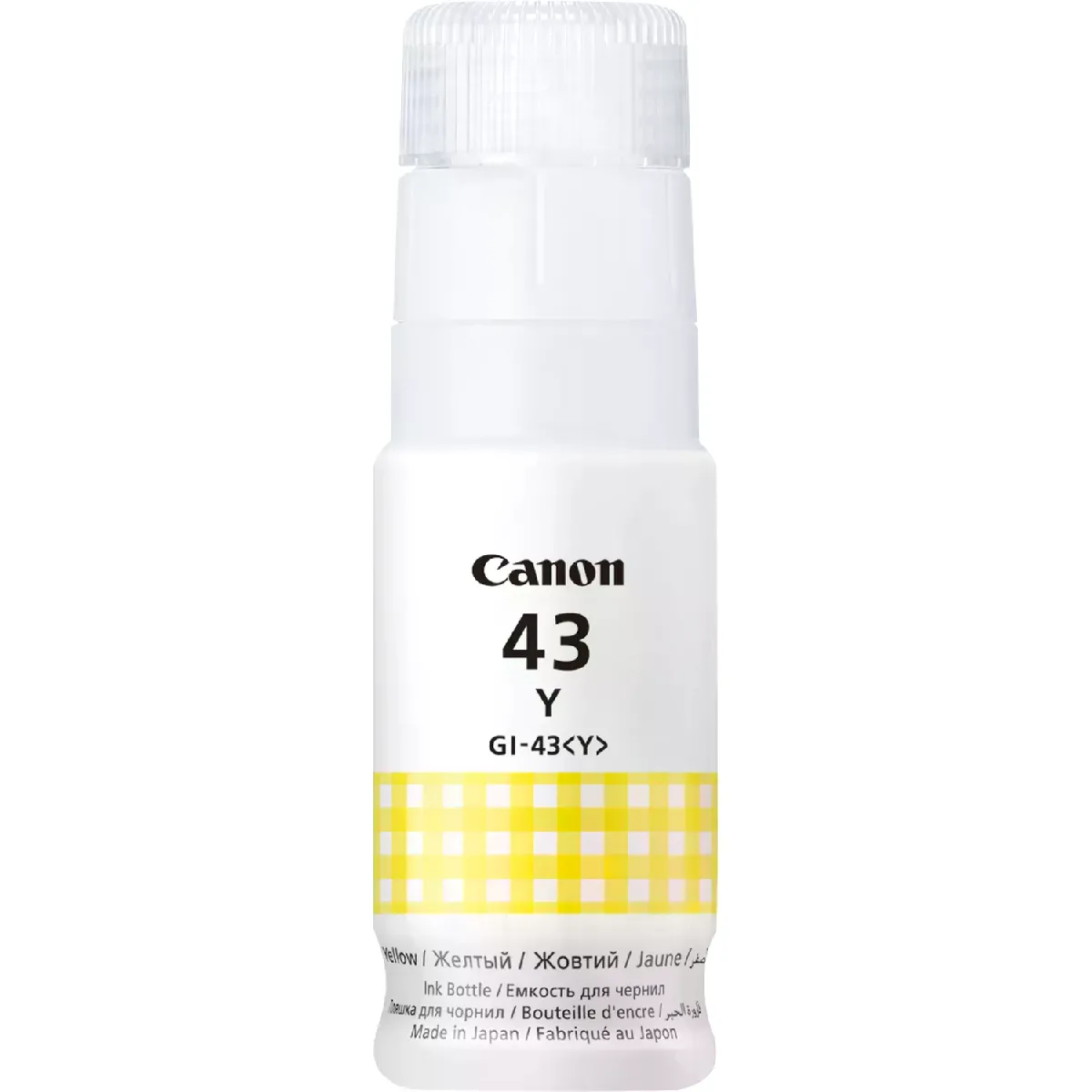 Canon Bouteille d'encre GI43 Jaune
