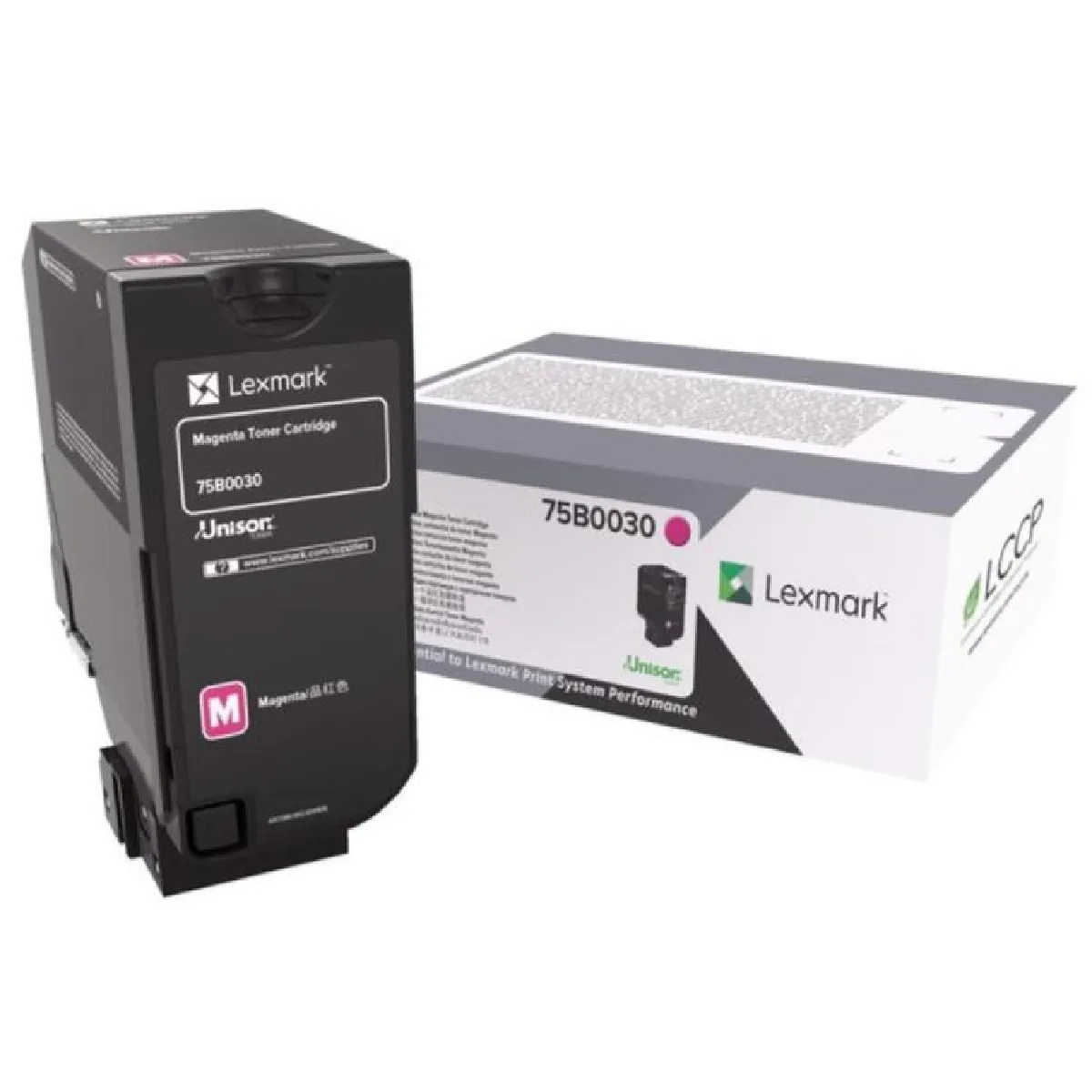 LEXMARK  - Magenta - original - cartouche de toner - pour  CS727de, CS728de, CX727de