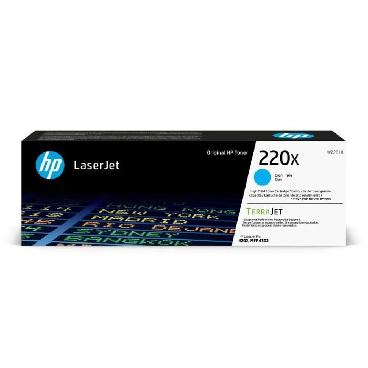 HP 220X (W2201X) - Cyan