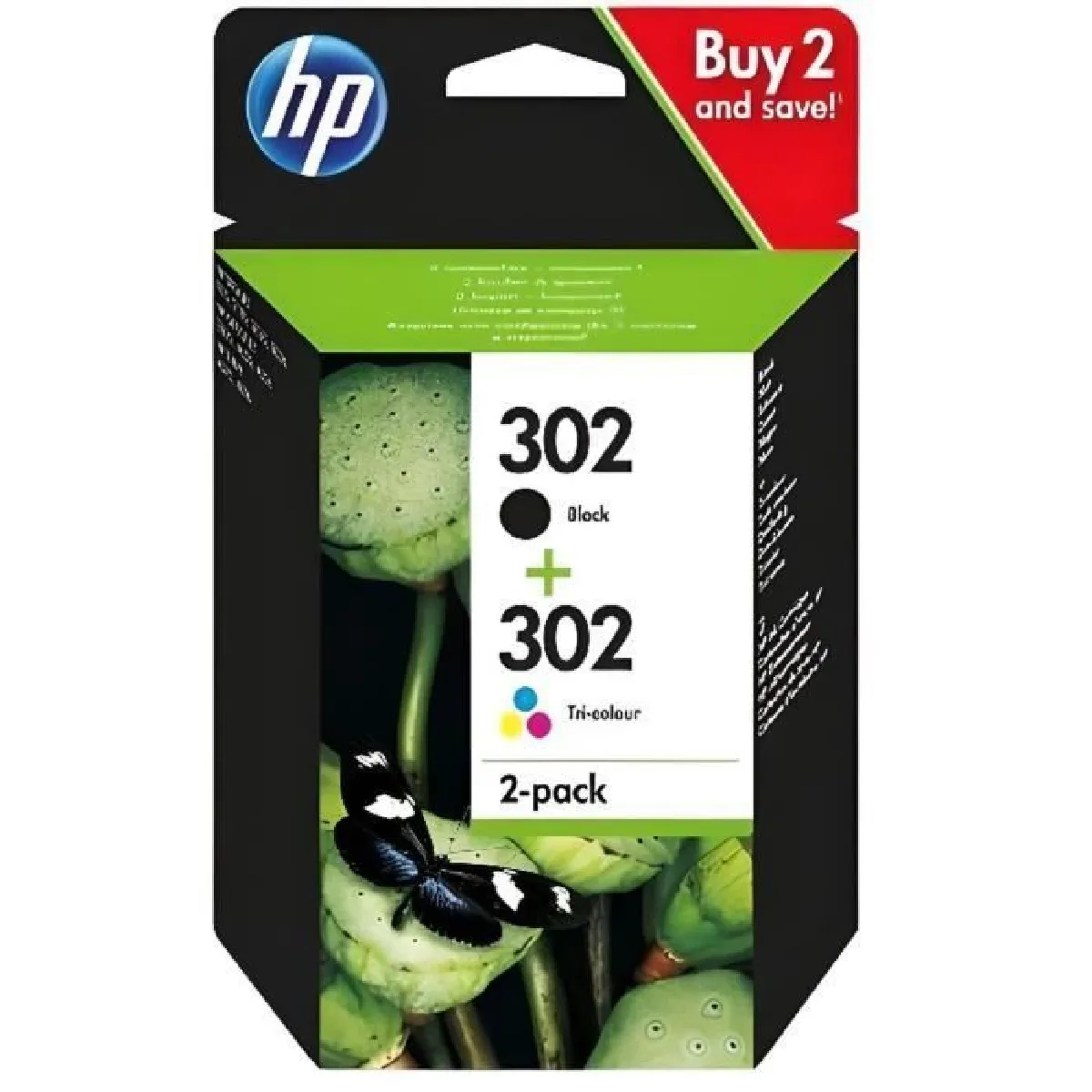 HP 302 Pack combo de 2 X4D37AE 3 couleurs - vue 7