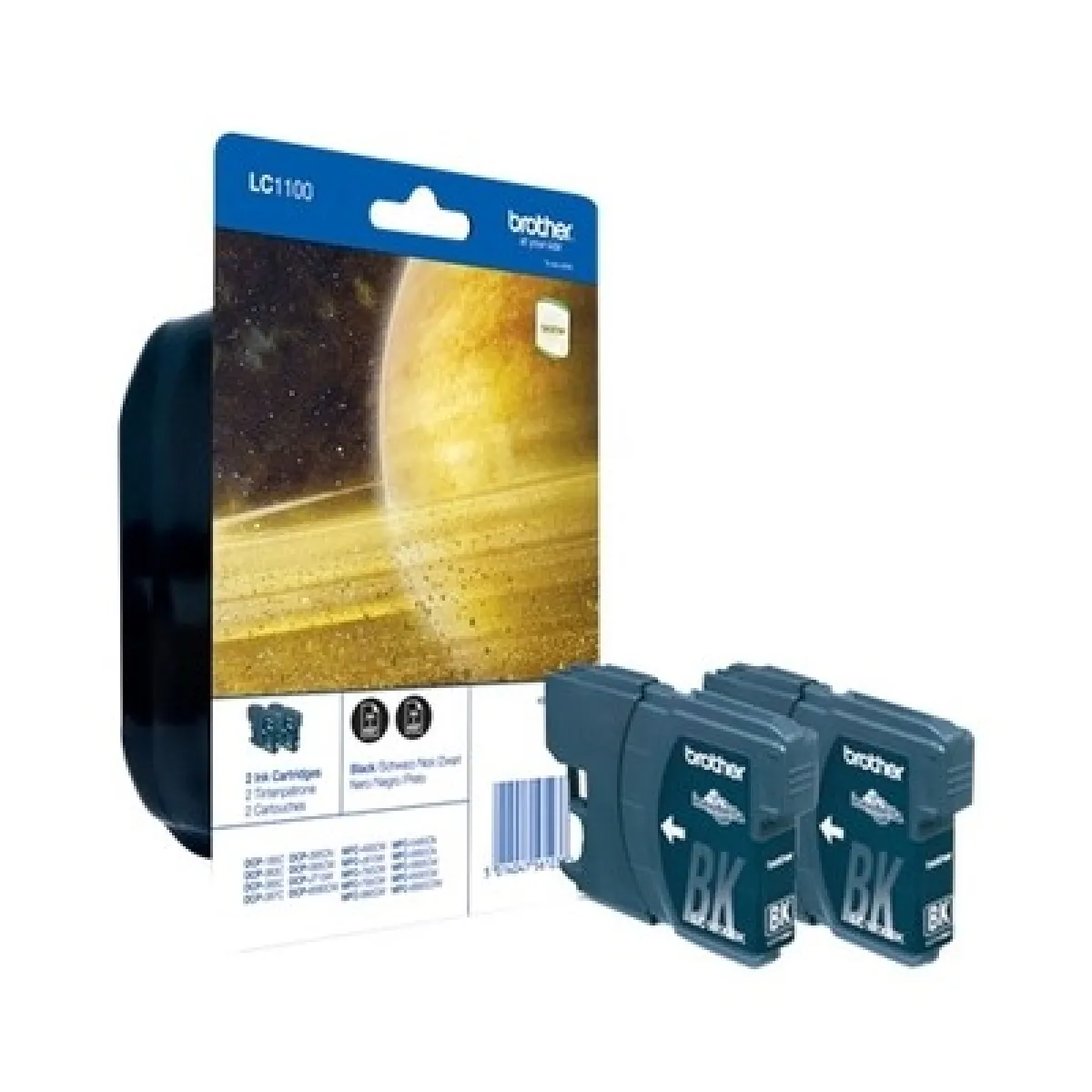 Brother LC 1100 Pack 2 Noirs