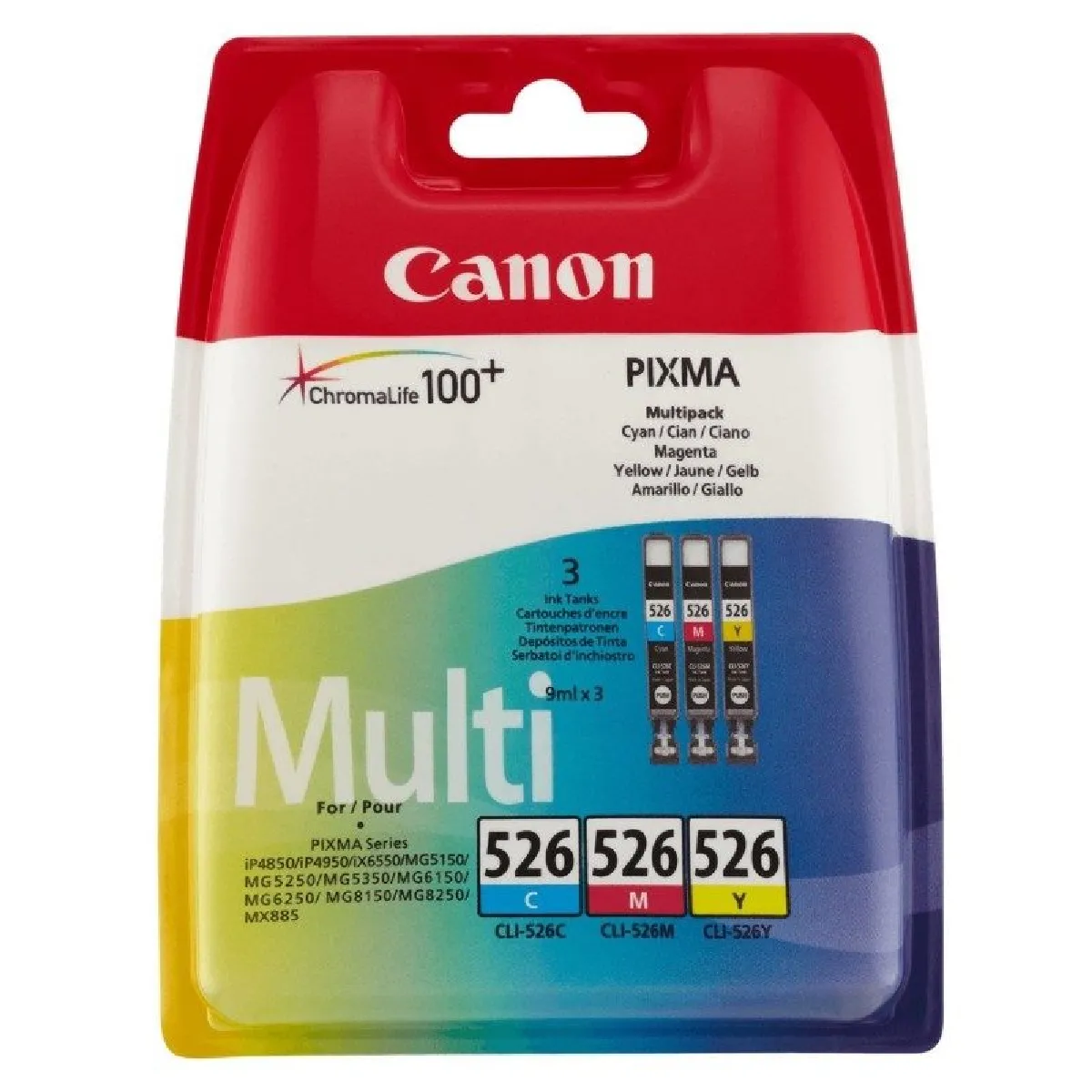 Canon CLI 526 Multipack - vue 2