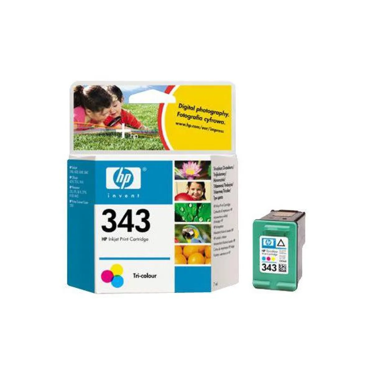 HP 343 Tri Couleurs