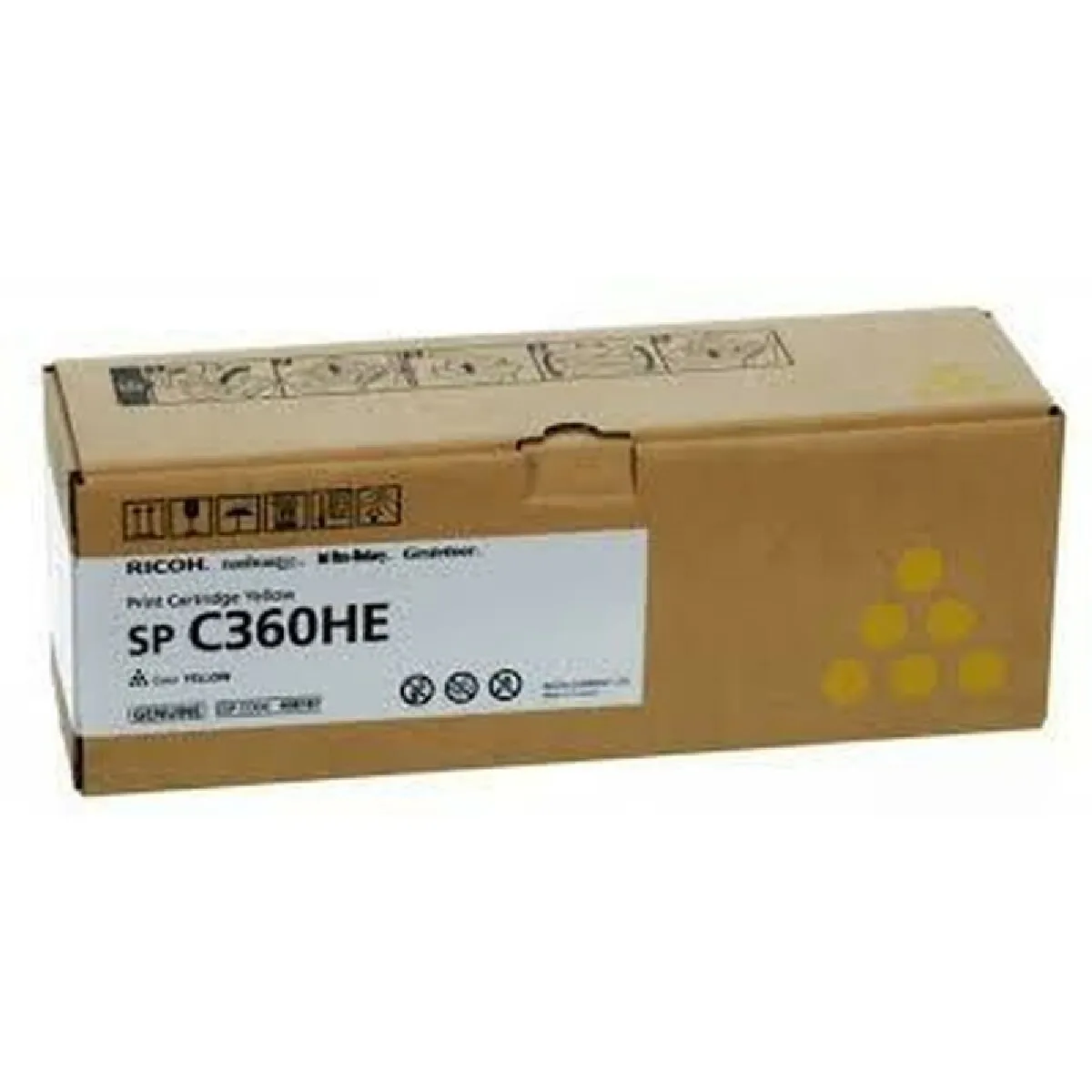 Ricoh Jaune Cartouche Laser Sp C360he