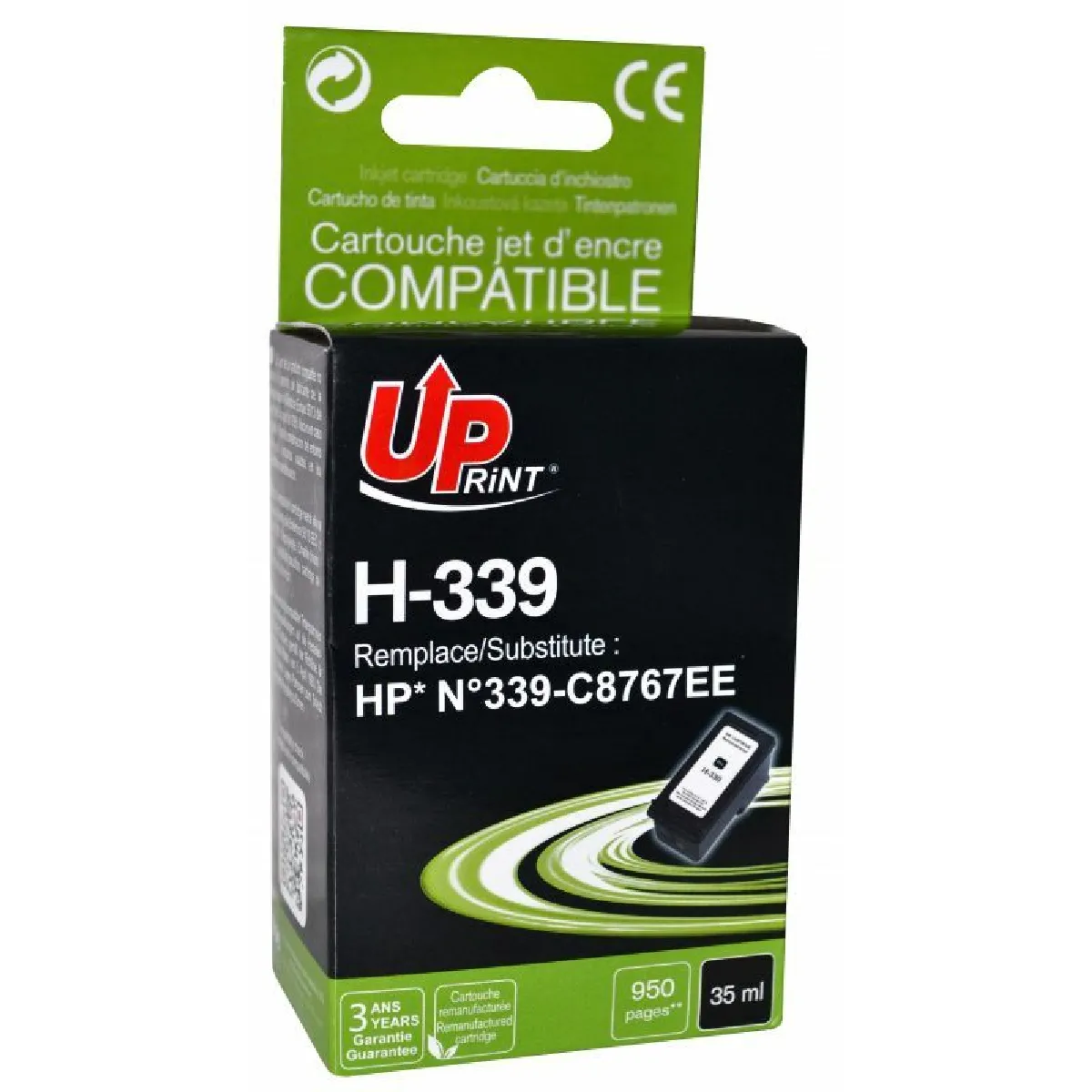 GENERIQUE Cartouche d'encre compatible HP - Noir